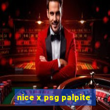 nice x psg palpite